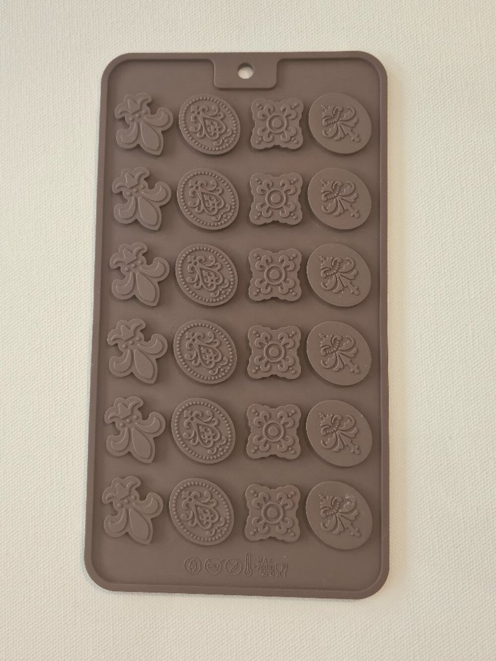 Silicone Mold - Various Shapes, Floral & Fleur-de-lis